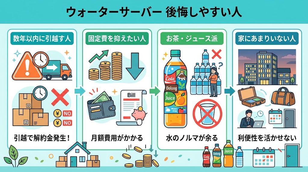 デメリットを踏まえて「やめた方がいい人」