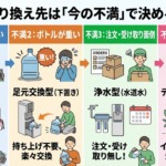 乗り換え先は「何が不満か」で決める
