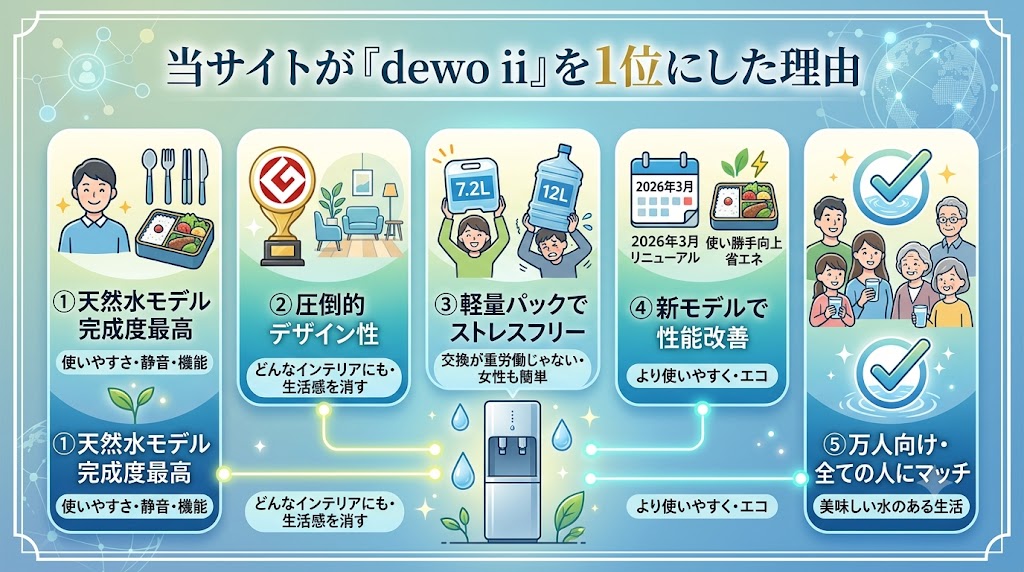 dewo2がおすすめな理由