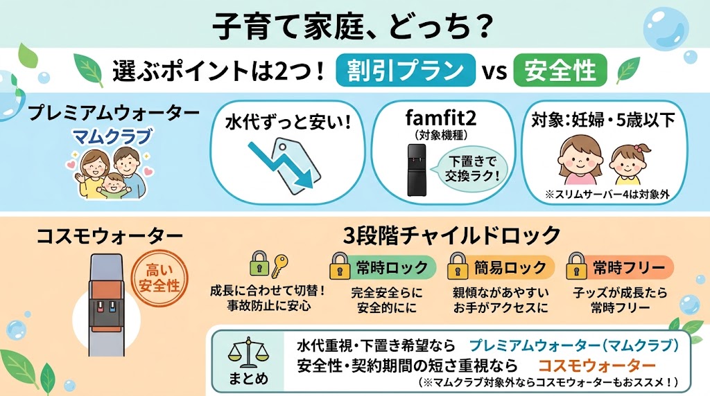 子育て家庭ならどっち