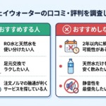 ワンウェイウォーターの口コミ・評判